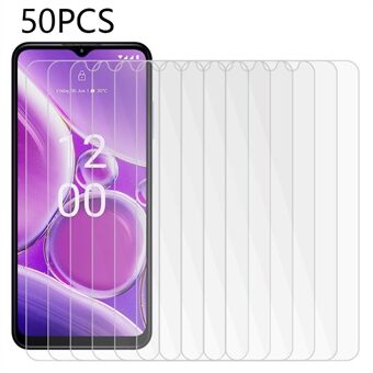 50 stuks Scratch film van gehard glas voor Nokia G42, zeer transparante telefoonschermbeschermer