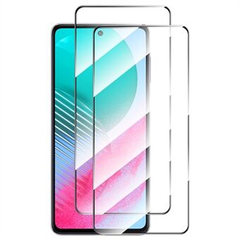 ENKAY HOED Prince 2 Stuks Zijde Afdrukken 9H 2.5D Film voor Samsung Galaxy M54 5G / F54 5G 0.26mm Hoge Aluminium-silicium Glas Screen Protector