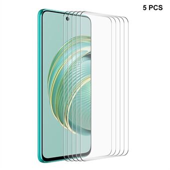 ENKAY HAT Prince 5 stks 0.26mm 9 H 2.5D Screen Protector voor Huawei nova 10z 4G, hoge Aluminium-silicium Glas Film