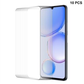 ENKAY HAT Prince 10 stks 0.26mm 9 H 2.5D Screen Protector voor Huawei nova Y71 4G/Geniet van 60, Hoge Aluminium-silicium Glas Film