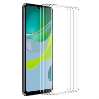 ENKAY HOED Prince 5Pcs voor Motorola Moto E13 4G 0.26mm Screen Protector 9H 2.5D Hoge Aluminium-silicium Glas Film