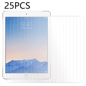 25 STKS Clear Film voor iPad Air (2013) / Air 2 / iPad 9.7-inch (2017) / (2018) / iPad Pro 9.7 inch (2016), Gehard Glas Tablet Screen Protector