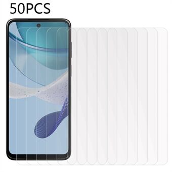 50 stuks telefoon gehard glasfilm voor Motorola Moto G53j, hoge transparantie anti- Scratch schermbeschermer