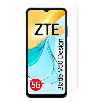 Voor ZTE Blade V50 Design 5G Helder Schermbeschermer 0.3mm Boogrand Gehard Glas Film