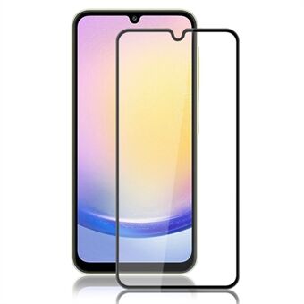 MOCOLO Voor Samsung Galaxy A25 5G (Global) (161,0 x 76,5 x 8,3 mm) Volledige Schermbeschermer HD Helder Zijdedruk Geharde Glazen Film - Zwart