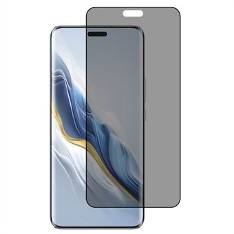 Voor Honor Magic6 Pro 5G Anti-spion Gehard Glas Zijdeprinten 3D Gebogen Schermbeschermer Zijlijm