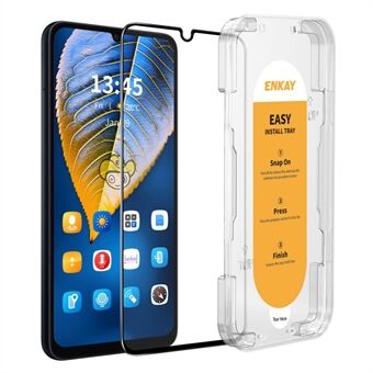 ENKAY HAT PRINCE Voor vivo V25 5G Schermbeschermer HD Hoog Aluminium-silicium Glasfilm 9H Hardheid