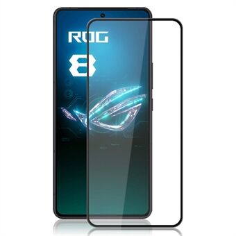 MOCOLO Voor Asus ROG Phone 8 5G / 8 Pro 5G Screenprotector Volledige Lijm Transparante Film, Zwart