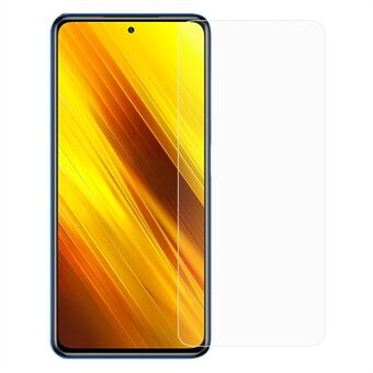 AMORUS voor Xiaomi Poco X3 NFC/X3 Pro/X3 Screen Protector 2.5D Edge Hoge Aluminium-silicium Glas breukvast UV Filter Clear Film