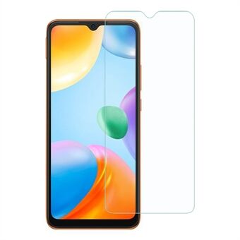 AMORUS 9H hardheid telefoon screenprotector voor Xiaomi Redmi Note 11 4G (MediaTek)/Redmi 10 4G (2021)/Redmi 10 2022 4G/10 Prime, hoge aanraakgevoeligheid 2.5D Arc Hoge aluminium-silicium glasfilm