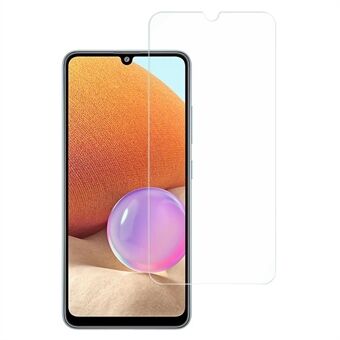 AMORUS voor Samsung Galaxy A32 4G (EU-versie) Aanraakgevoelige schermbeschermer Slijtvaste 2.5D Arc Edge Hoge aluminium-silicium HD-glasfilm