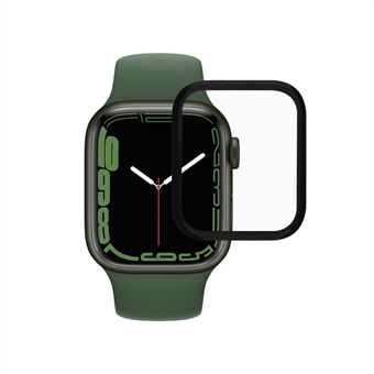 RURIHAI 3D Curved Edge Full Screen Protected Tempered Glass voor Apple Watch Series 7 41 mm