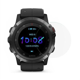 Voor Garmin Fenix 5S Plus 0.18mm 2.5D explosieveilige Beschermfolie Smart Horloge Clear Gehard Glas Screen Protector