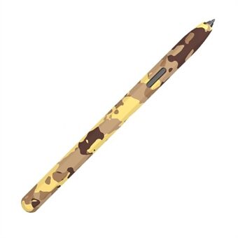 Love MEI Voor Samsung Galaxy Tab S6 Lite Stylus Pen Beschermhoes Camouflage Siliconen Potlood Mouw