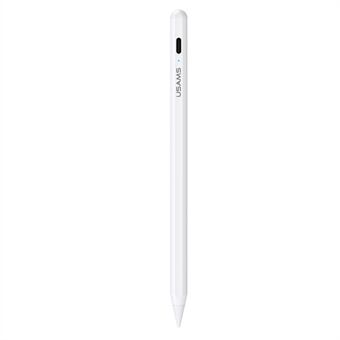 USAMS US-ZB223 Actieve Stylus Pen voor iPad 2018-2021 Gevoeligheid Capacitieve Palm Afwijzing Tekenen Schrijven Tablet Pen