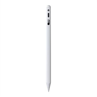 DUX DUCIS SP-06 Magnetische Actieve Stylus Pen met Palm Rejectie en Digitaal Vermogensdisplay - Wit