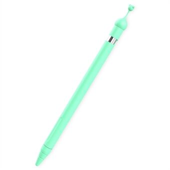 Voor Apple Pencil (1e generatie) Cartoon Design Stylus Pen Silicone Sleeve Beschermhoes: