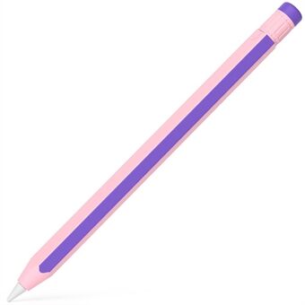 Voor Apple Pencil (2e generatie) Stylus Pen Silicone Hoesje Dubbele Kleur Beschermhoes.