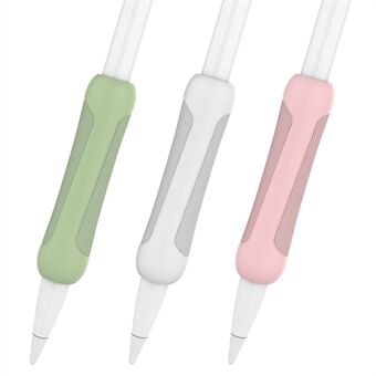 3 stuks siliconen hoesje voor Apple Pencil (1e generatie) / (2e generatie) stylus potlood hoesje grip houder