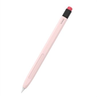 AHASTYLE PT180-2 Voor Apple Pencil 2nd Generatie Retro Siliconen Beschermhoes Capacitieve Stylus Pen Anti-drop Cover