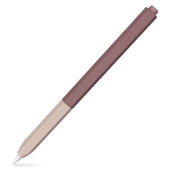 AHASTYLE PT-LC05 voor Apple Pencil (2e generatie) siliconen hoesje met dubbele kleur stylus cover.