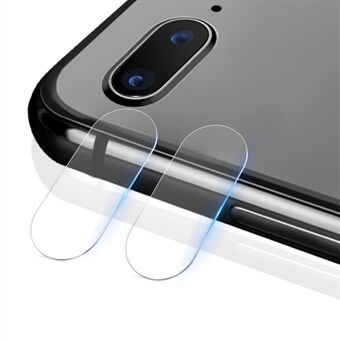 IMAK 2 stuks / pak High Definition glazen lensfilm voor iPhone 8 Plus / 7 Plus