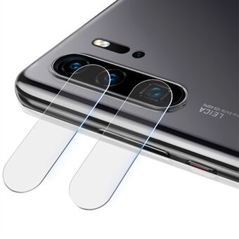 IMAK 2 stks / pak Anti-kras HD Glas Mobiele Camera Lens Film voor Huawei P30 Pro - Transparant