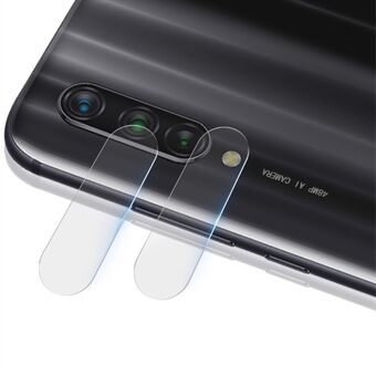 IMAK 2 stks / pak High Definition Glas Clear Camera Lens Protector voor Xiaomi Mi CC9 / Mi CC9 Meitu Edition / Mi 9 Lite