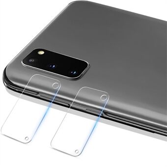 IMAK 2 stuks / pak High Definition Cameralens Screenprotector van gehard glas voor Samsung Galaxy S20 5G