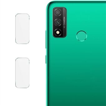 IMAK 2 stuks / pak Ultra heldere glazen telefoonlens afdekfolie voor Huawei P Smart 2020