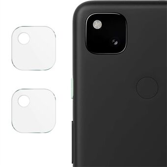 IMAK 2 stuks / pak Slijtvaste hoogtransparante glazen beschermende lensfilm voor Google Pixel 4a 4G