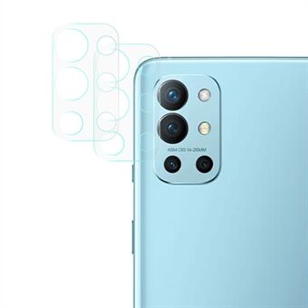 2 STKS / SET 3D Arc Edge Ultra Clear Volledige dekking Gehard glas Cameralensfilm voor OnePlus 9R