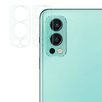 2 stuks Anti-kras 3D gehard glas cameralensbeschermer filmscherm voor OnePlus Nord 2 5G