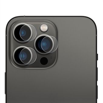 ENKAY 0.2mm 9H hardheid HD anti-kras gehard glas cameralensbeschermer aan de achterkant (3st / groep) voor iPhone 13 Pro / 13 Pro Max