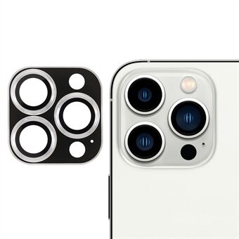 TOTU AB-061 Metalen Trim Gehard Glas Camera Lens Frame Beschermhoes Film voor iPhone 13 Pro 6.1 inch/13 Pro Max 6.7 inch