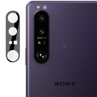 IMAK HD Slijtvaste dunne cameralensbeschermer van gehard glas (zwarte versie) voor Sony Xperia 1 III 5G