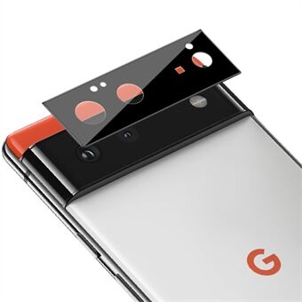 IMAK anti- Scratch HD gehard glas cameralens beschermende film (zwarte versie) voor Google Pixel 6