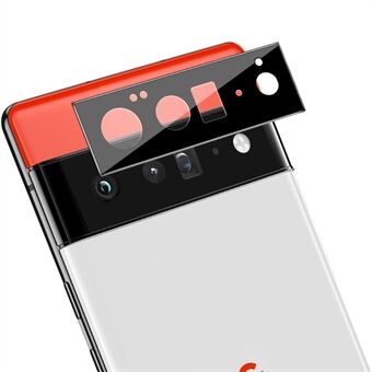 IMAK krasbestendige HD gehard glas film camera cover lensbeschermer (zwarte versie) voor Google Pixel 6 Pro