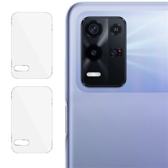 IMAK voor Oppo K9x 2 stks/set Ultradunne cameralensbeschermer van gehard glas HD heldere beschermfolie