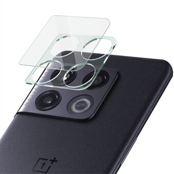 IMAK voor OnePlus 10 Pro Anti-vlek Ultradunne HD Volledige Dekking Gehard Glas Camera Lens Film + Acryl Lensdop