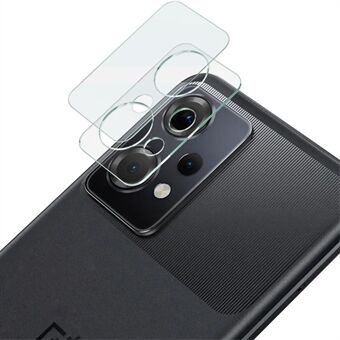 IMAK voor OnePlus Nord CE 2 Lite 5G Achter Back Camera Lens Protector Clear Geïntegreerde Gehard Glas Lens Film + Acryl Lensdop