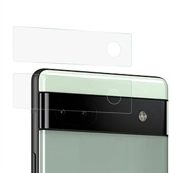 2 stks/set Voor Google Pixel 6a Gehard Glas Camera Lens Protector 2.5D Arc Edge Geen Bubble Ultra Clear Lens Film