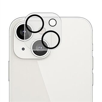 BENKS Silk Printing Camera Lens Protector voor iPhone 14 6.1 inch, 0.15mm Helder Hoge Aluminium-silicium Glas Scratch Camera Lens Film