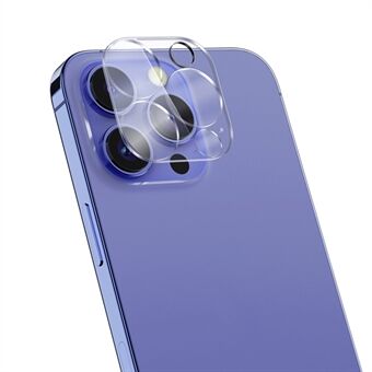 ROCK cameralensbeschermer voor iPhone 14 Pro / 14 Pro Max, helder acryl + gehard glas Scratch lensfilm