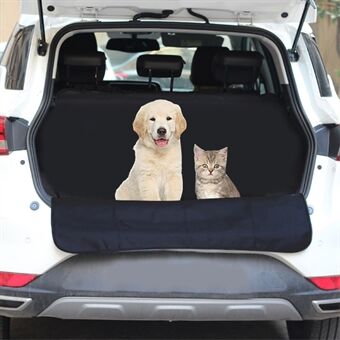 Pet Pad Automat Waterdicht Oxford Doek Anti-vuil Pad Honden Auto Pads Hondenstoelhoes - Zwart