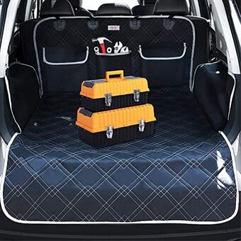 CS020 185x103 cm Pet Bagage Cargo Cover Antislip Waterdichte Hondensteun Cover Mat met 3 Auto-opbergvakken