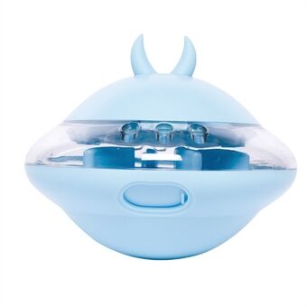 AIWO Interactief hondenspeelgoed Dispenser Pet Puppy Ball UFO-vormig speelgoedvoer Slow Feeder (BPA-vrij, niet FDA-gecertificeerd)