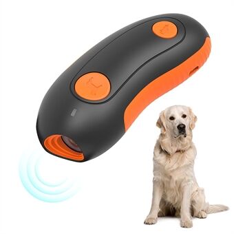 D2 Ultrasone Hond Blaffen Afschrikmiddel Hond Blaffen Stopper Oplaadbare Handheld Hond Repellent Hond Gedrag Corrector