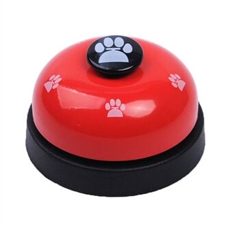 Pet Bell voor Dog Cat Training Interactief speelgoed genaamd Dinner Small Bells Footprint Ring Trainer Feeding Reminder