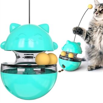 ZCM-01 Interactieve Kat Bal Speelgoed Verstelbare Voedsel Doseren Kat Speelgoed Funny Oefening Kitten Tumbler Teaser Speelgoed